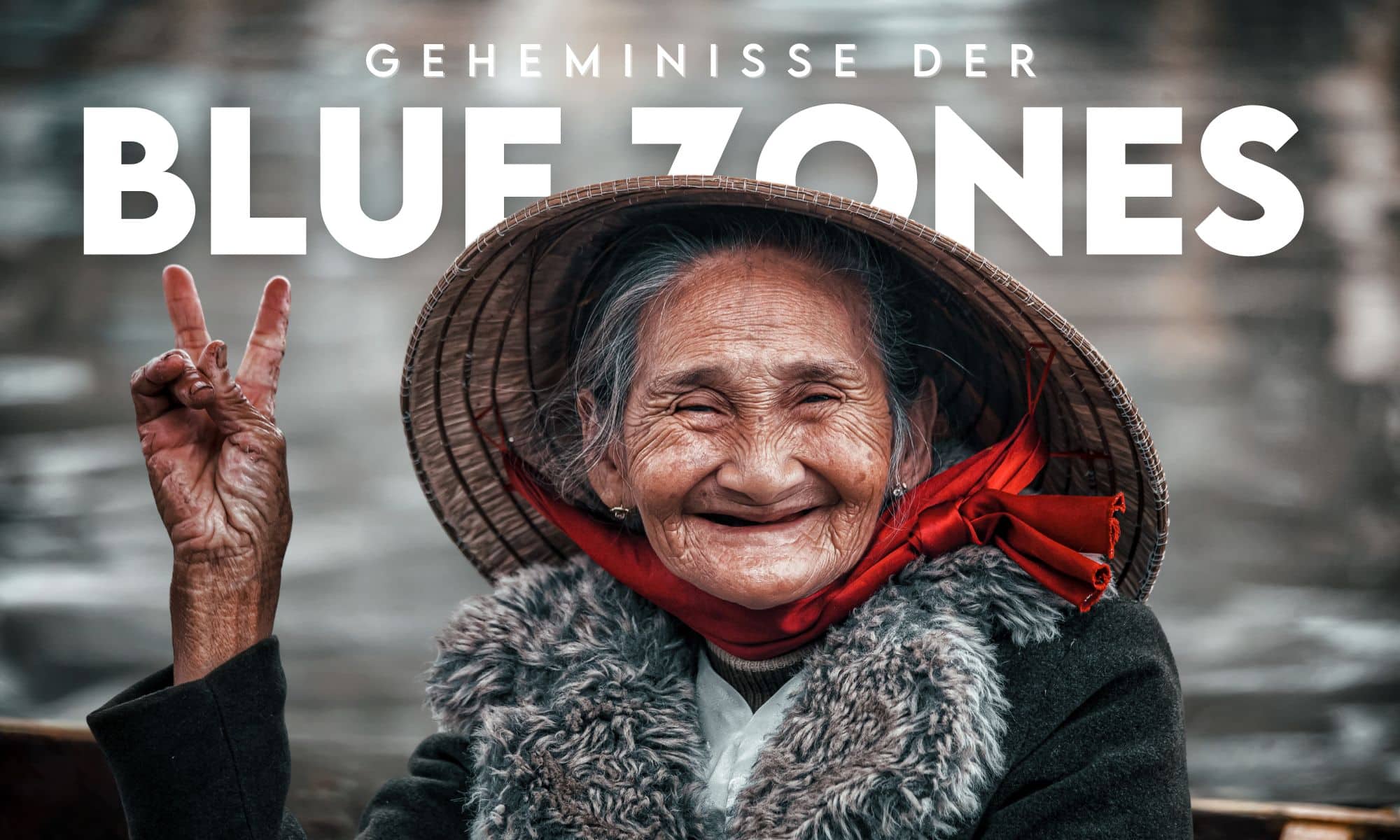 Alte Frau am Lächeln.